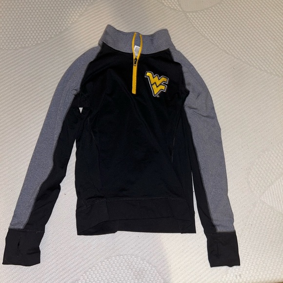 2 Girls West Virginia Victoria Secret zip ups Size Large - Picture 1 of 6
